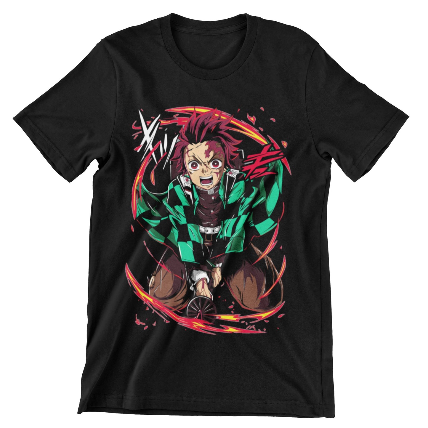 Camiseta Tanjiro Kamado - Demon Slayer (SE ELABORAN POR PEDIDO)