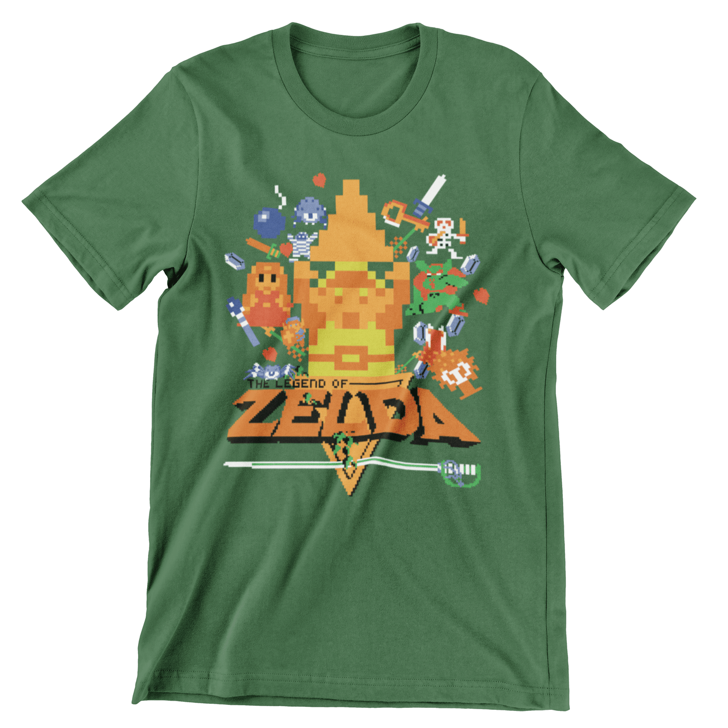 Camiseta The Legend Of Zelda Retro - The Legend Of Zelda