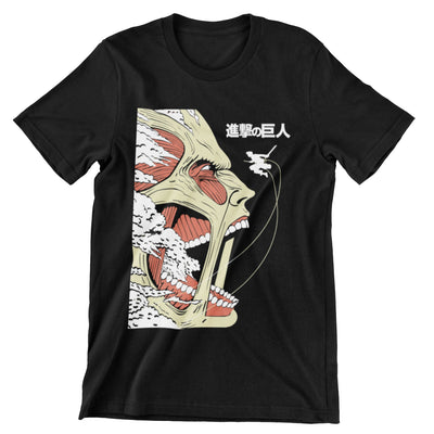 Camiseta Titan Colosal - Attack on Titan (SE ELABORAN POR PEDIDO)