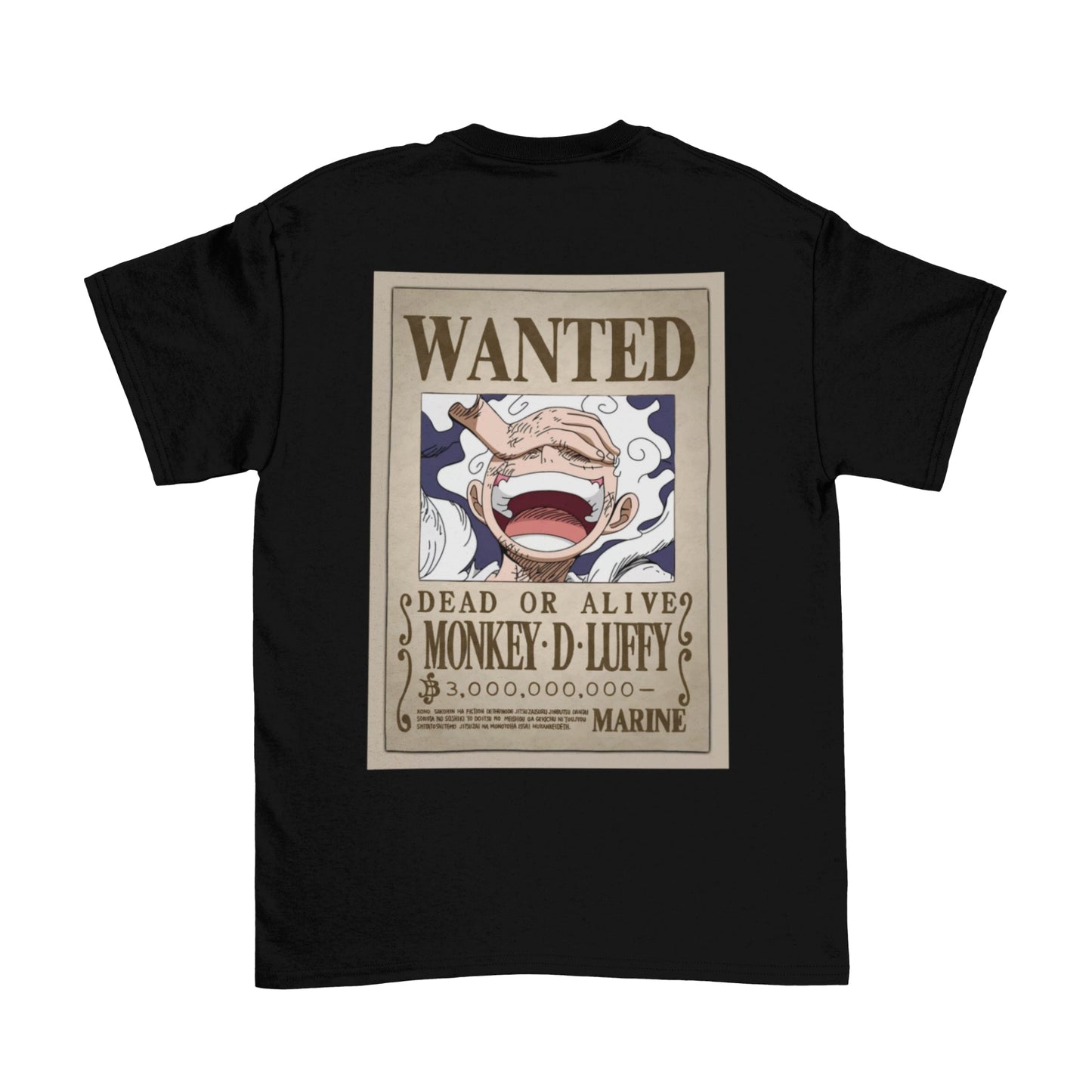 Camiseta Wanted One Piece (SE ELABORAN POR PEDIDO)