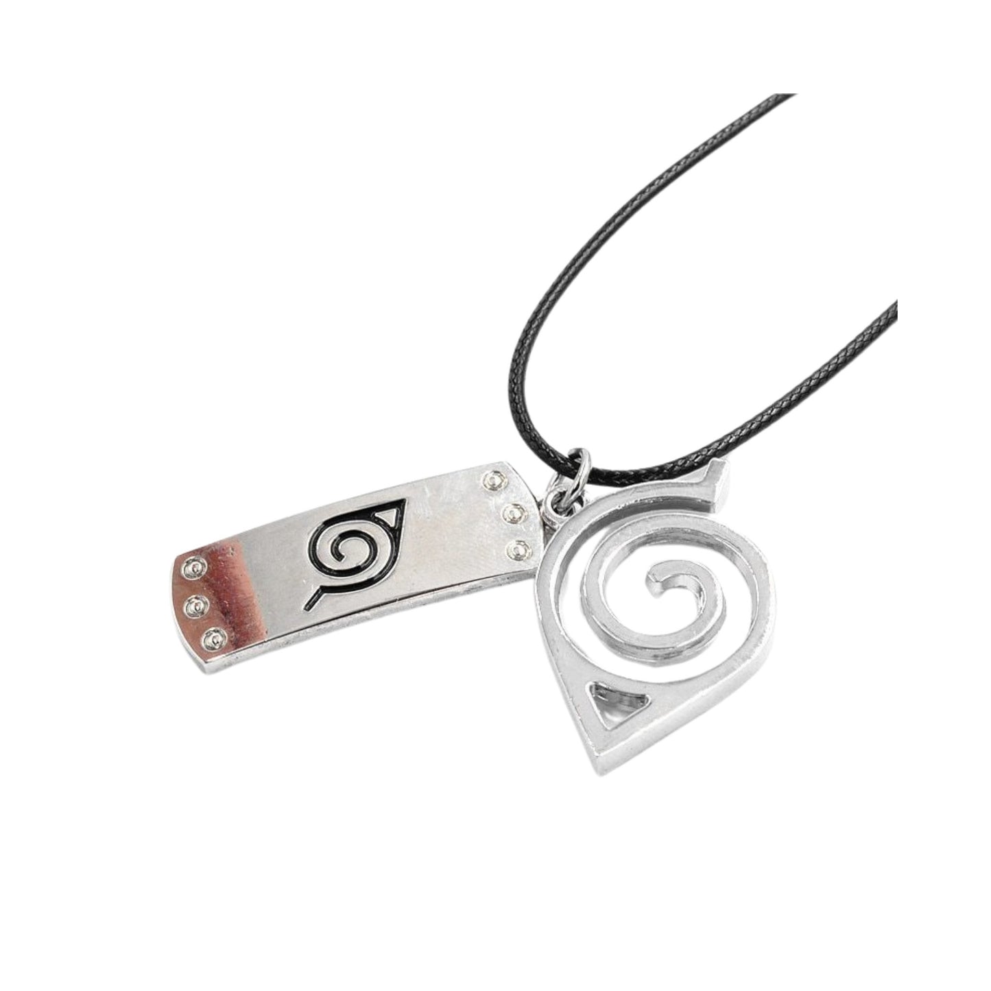 Collar Bincha Y Símbolo Konoha - Naruto