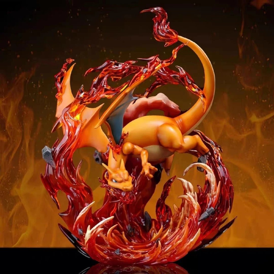 Figura Charizard Tirando Fuego - Pokemon