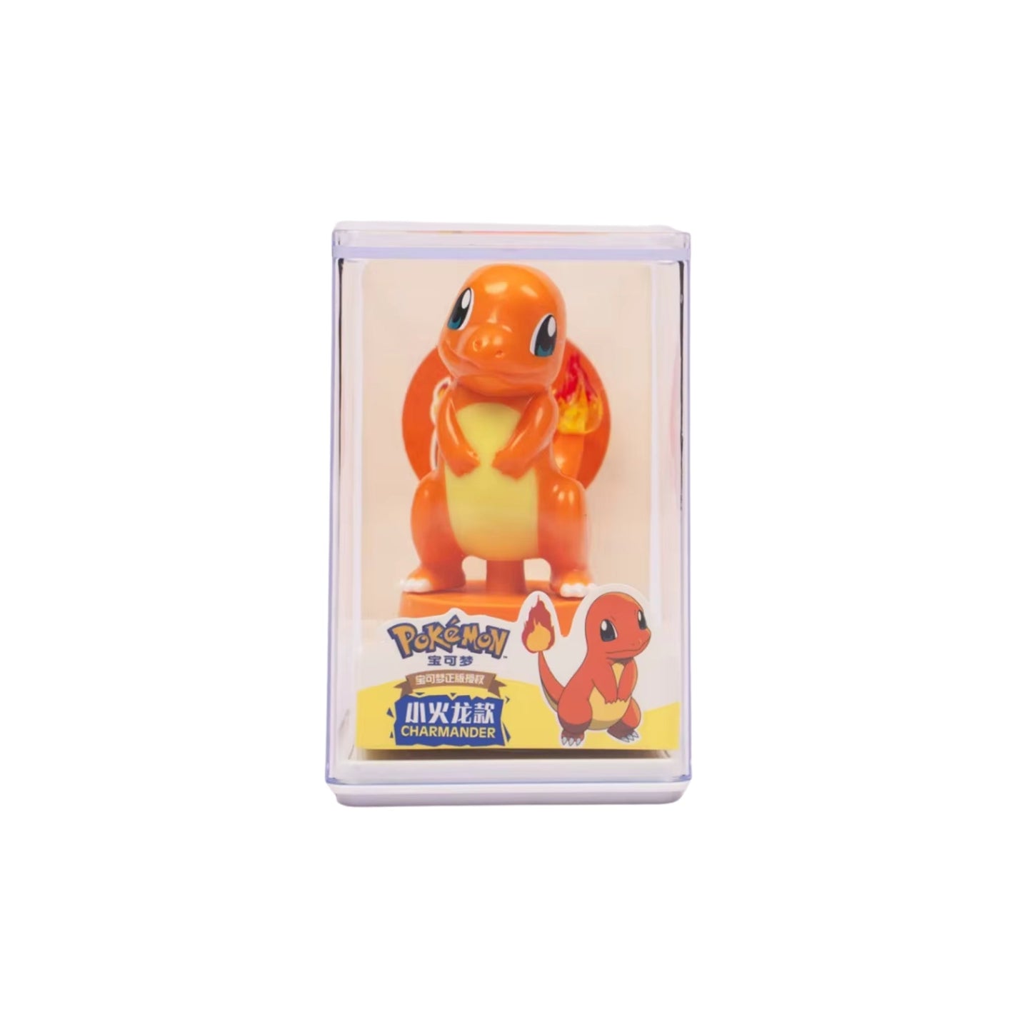Figura Charmander (Sello, Borrador, Coleccionable Y Accesorio Para Boligrafo) - Pokemon