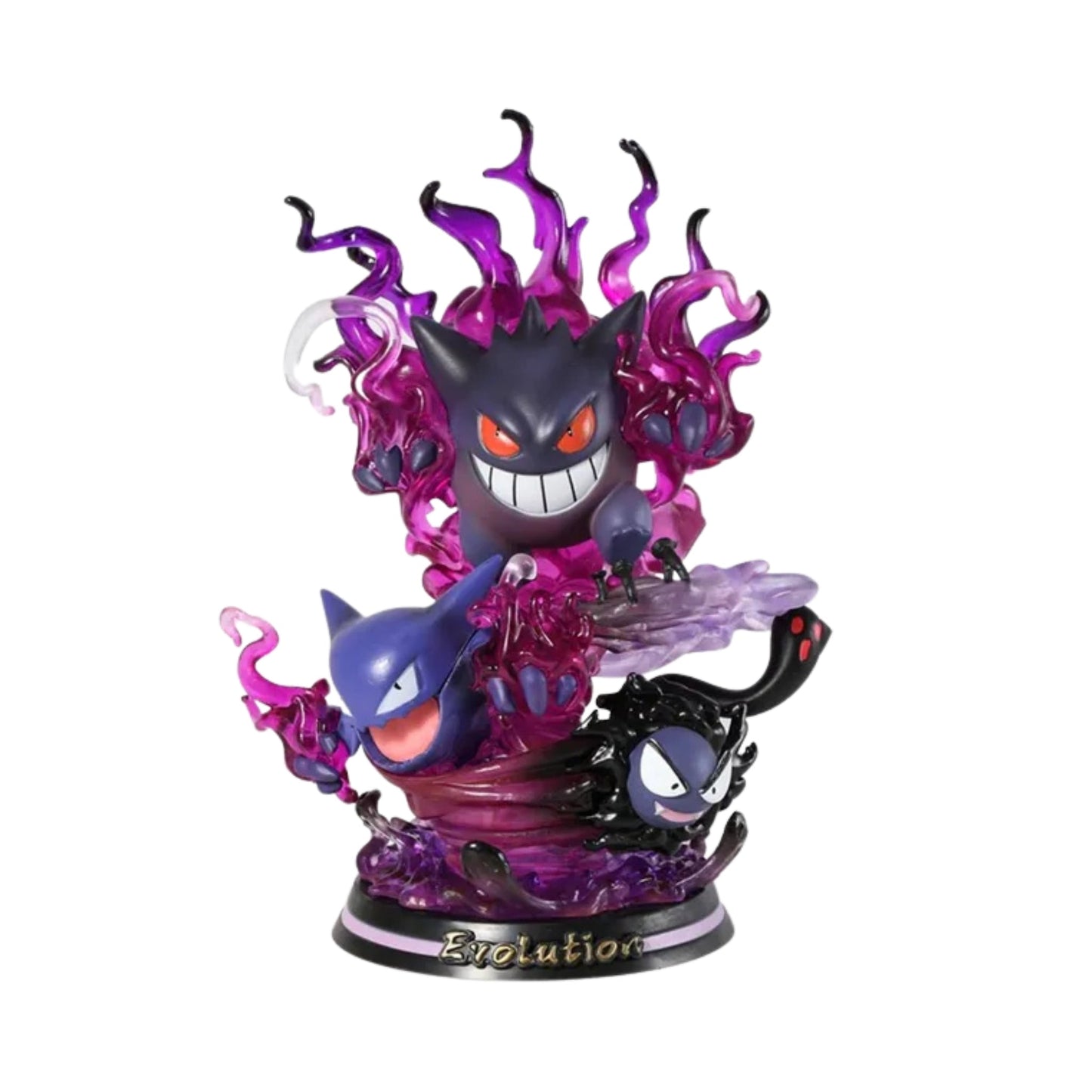 Figura Con Luz Pokemon Fantasmas (Gengar, Gastly y Haunter) - Pokemon