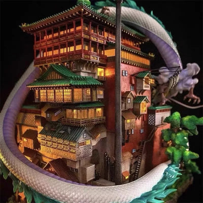 Figura Hotel El Viaje De Chihiro - Studio Ghibli / Sin Luz