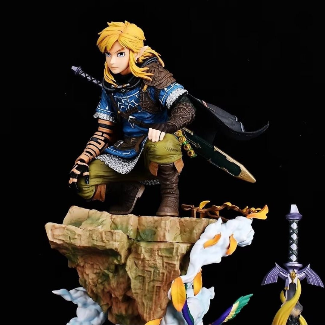 Figura Link Tears Of Kingdom Con Base - The Legend Of Zelda