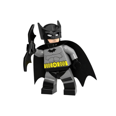 Figura Tipo Lego Batman Con Arma - DC