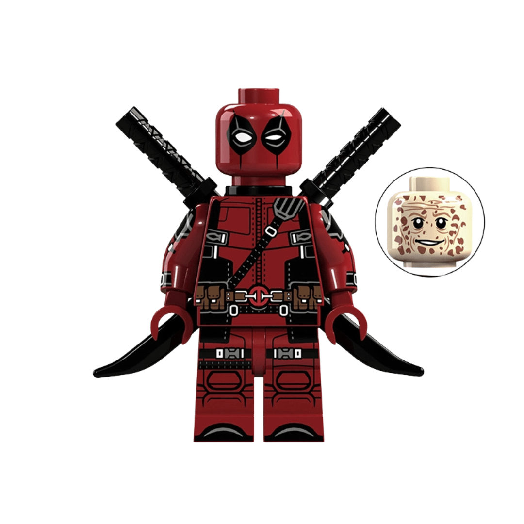 Figura Tipo Lego Deadpool - Marvel