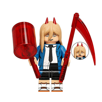 Figura Tipo Lego Power - Chainsaw Man / REPLICA