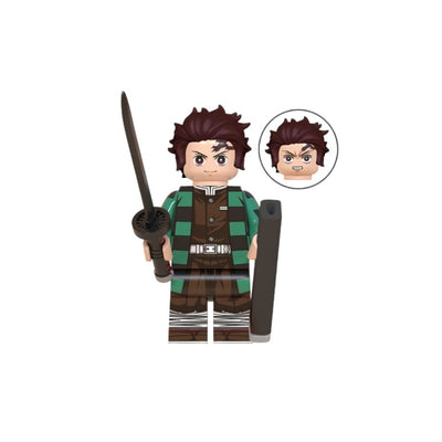 Figura Tipo Lego Tanjiro - Demon Slayer