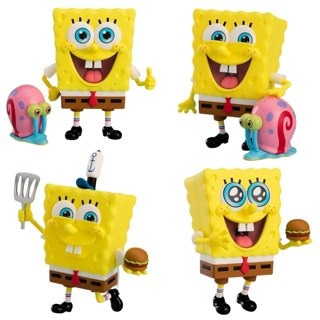 Figura Tipo Nendoroid Bob Esponja - Bob Esponja