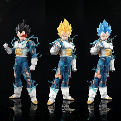 Figura Vegeta Con Cabeza Intercambiable - Dragon Ball Z / REPLICA