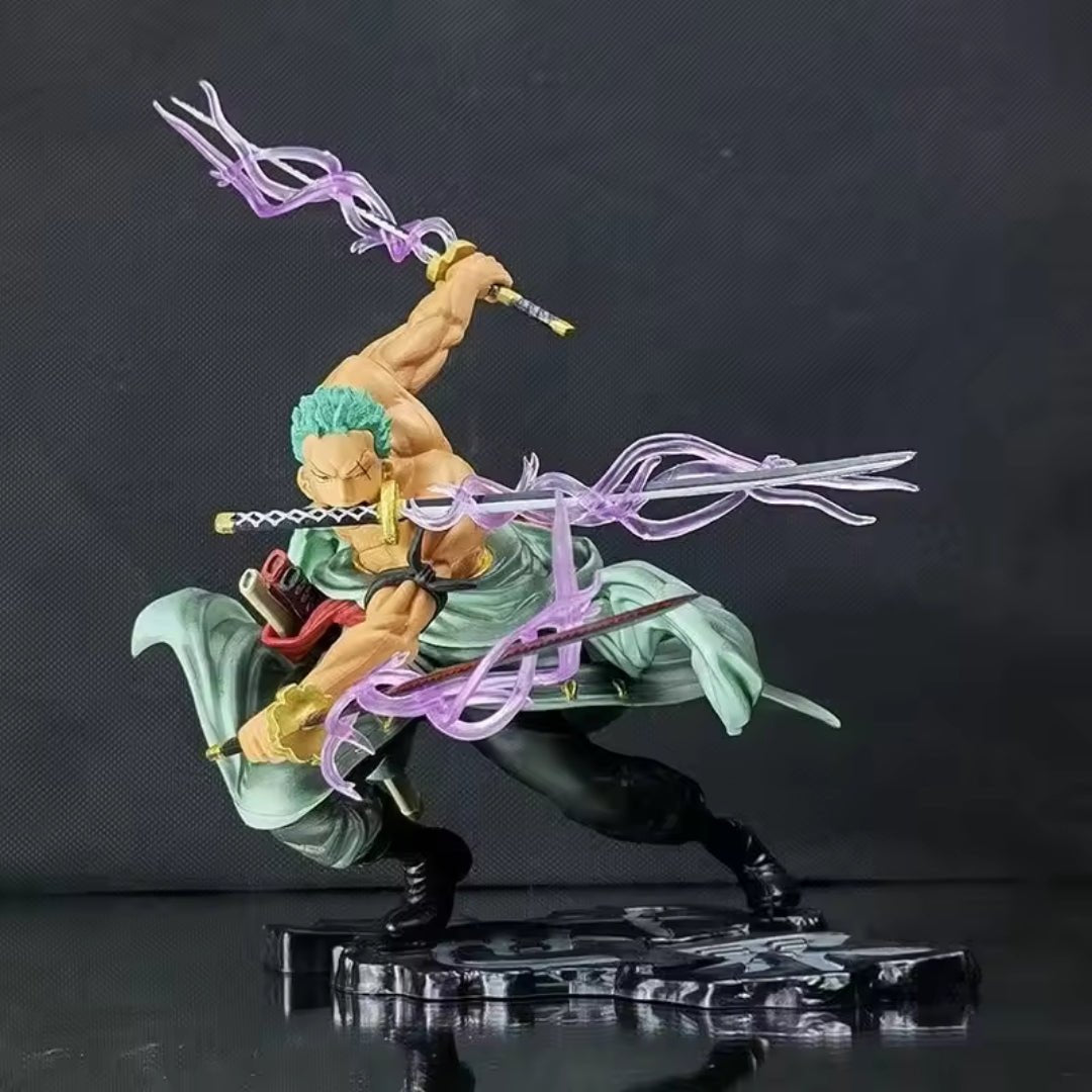 Figura Zoro Tres Mil Mundos Con Efectos Especiales - One Piece / REPLICA