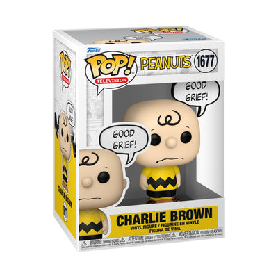 Funko Pop Charlie Brown Good Grief #1677 - Peanuts