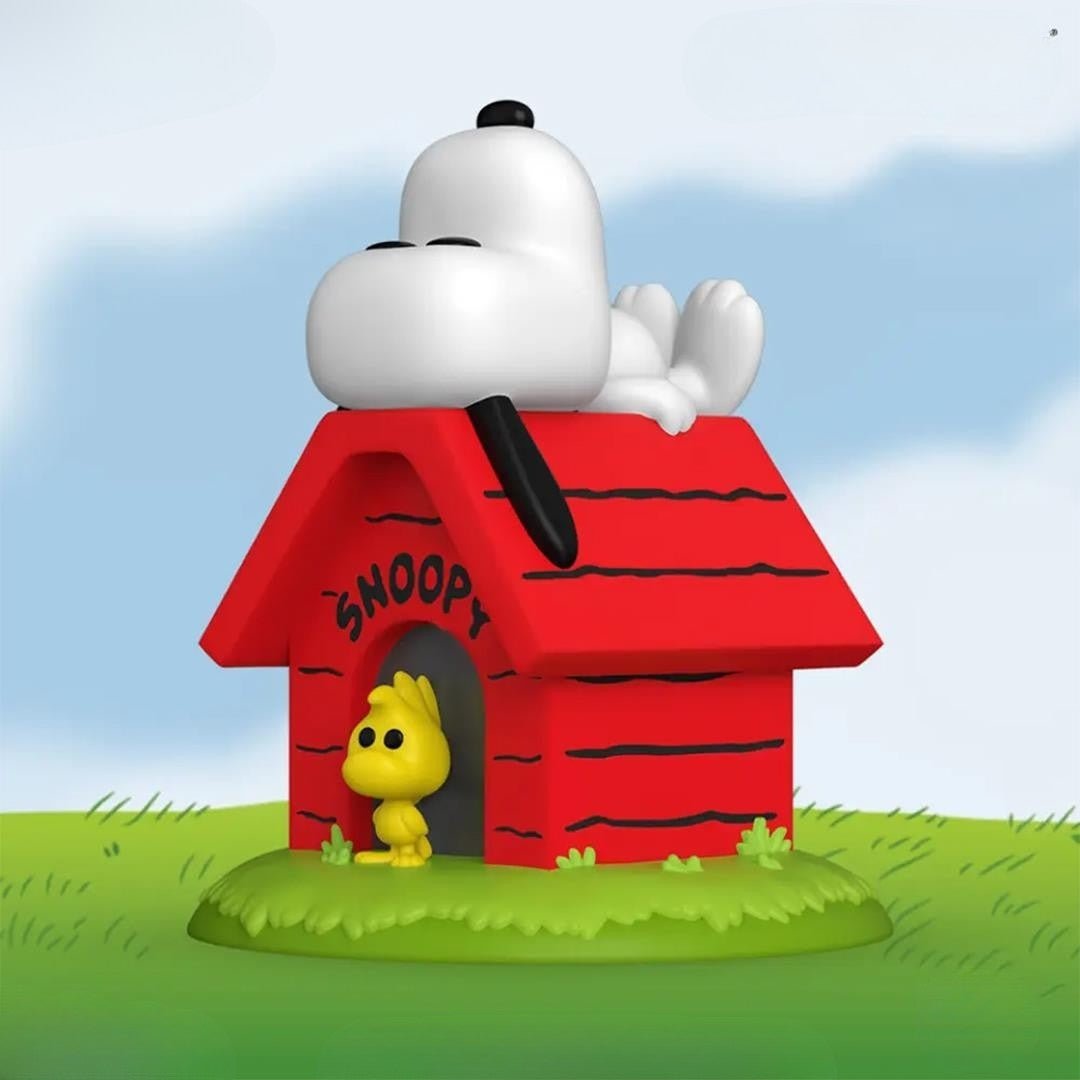 Funko Pop Deluxe Snoopy On Doghouse #856 - Peanuts