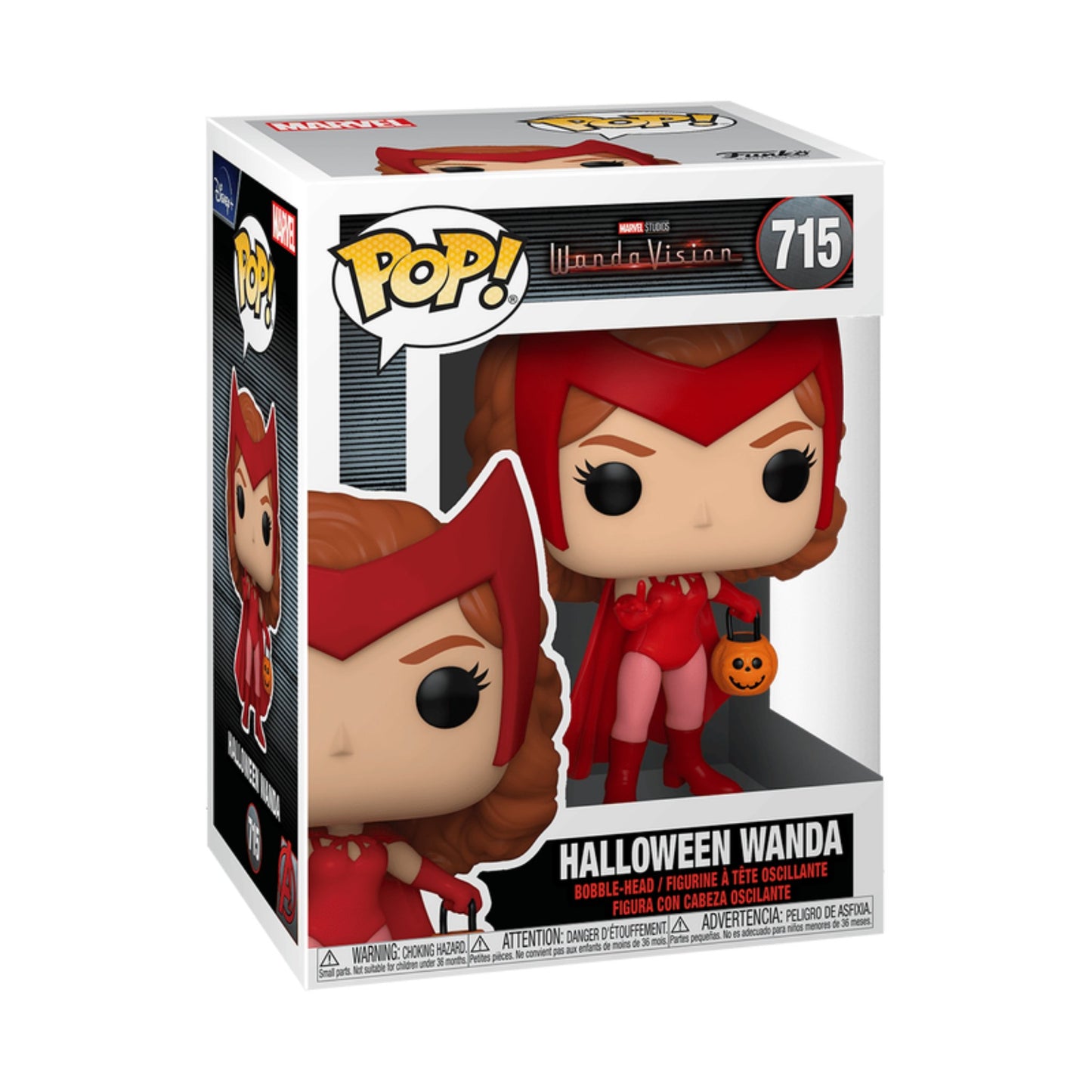 Funko Pop Halloween Wanda #715 - Wanda Vision/CAJA DAÑADA