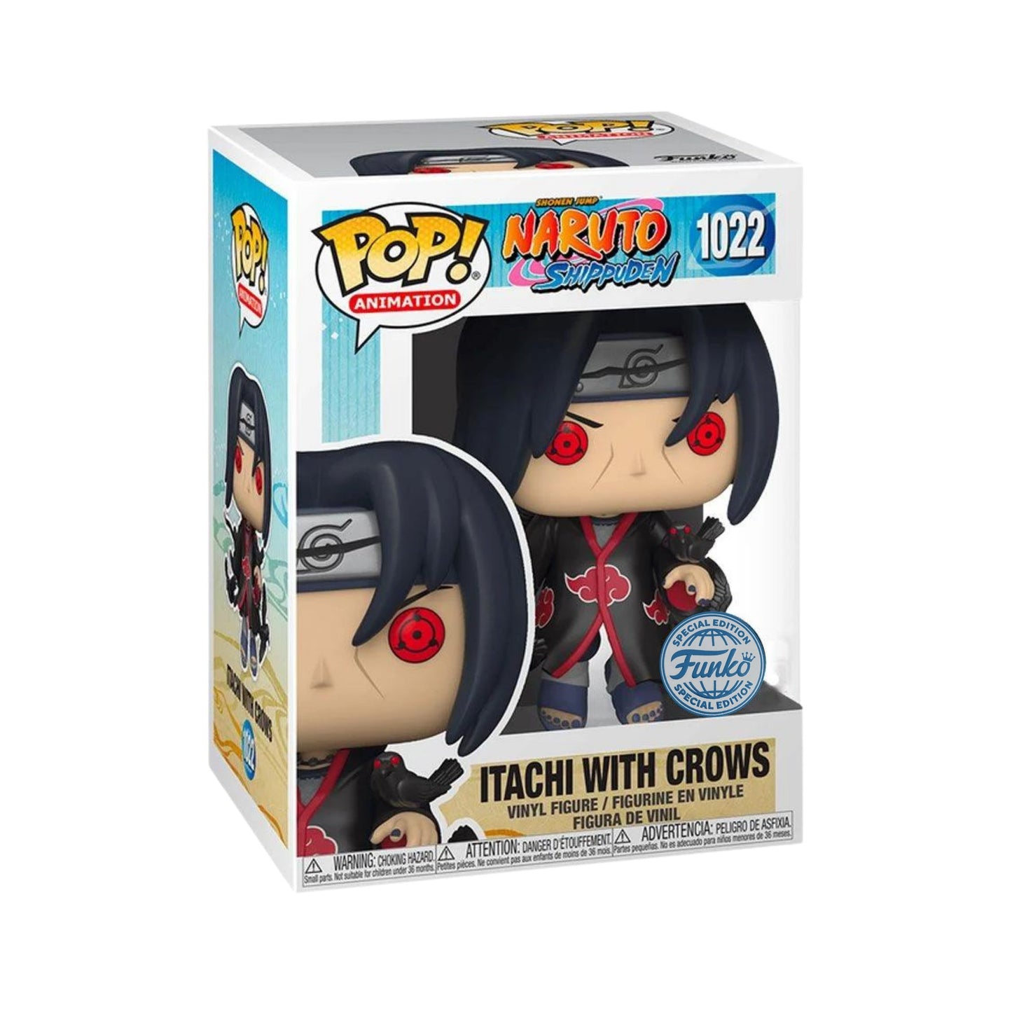 Funko Pop Itachi With Crows #1022 Special Edition - Naruto