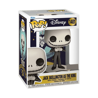 Funko Pop Jack Skellington As The King #1401 Special Edition - The Nightmare Before Christmas