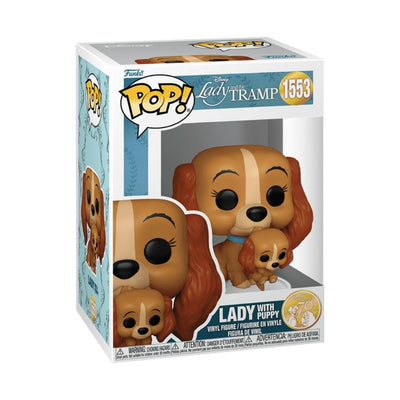 Funko Pop Lady With Puppy #1553 - Disney