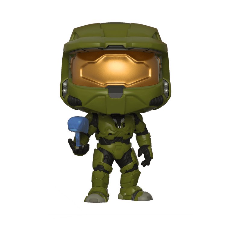 Funko Pop Master Chief With Cortana - Halo #07/CAJA DAÑADA