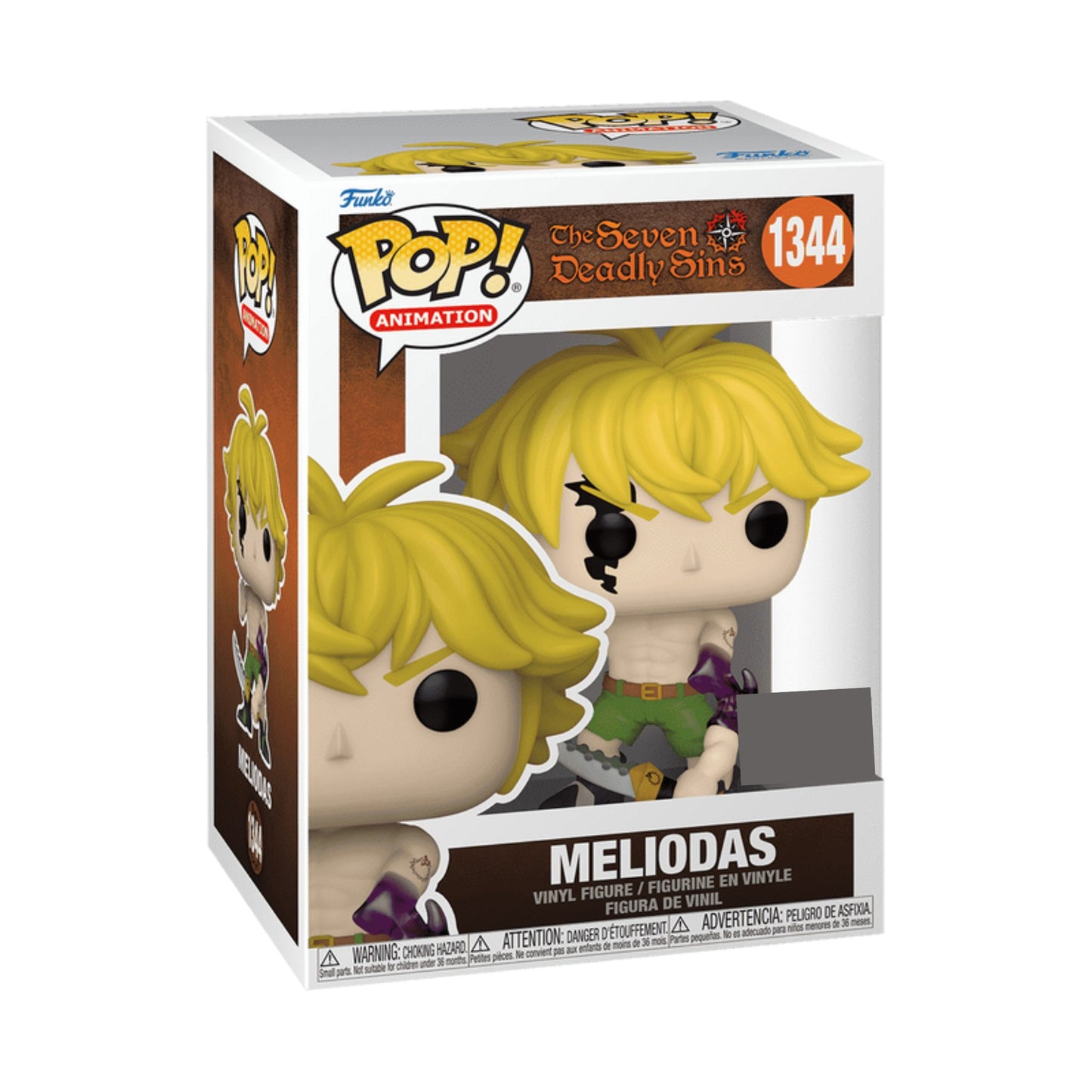 Funko Pop Meliodas #1344 Special Edition - The Seven Deadly Sins (Siete Pecados Capitales)