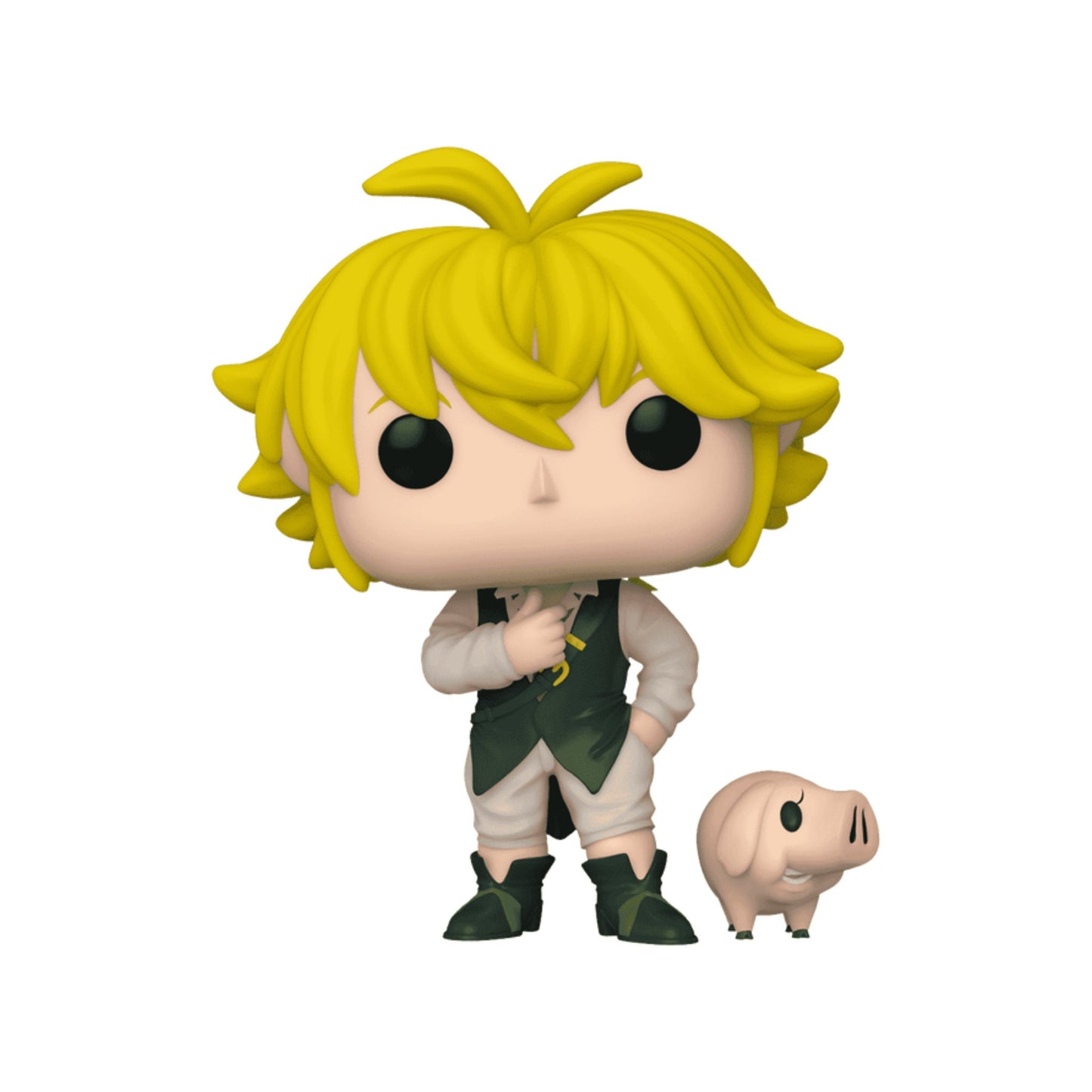 Funko Pop Meliodas With Hawk #1497 - The Seven Deadly Sins (Siete Pecados Capitales)