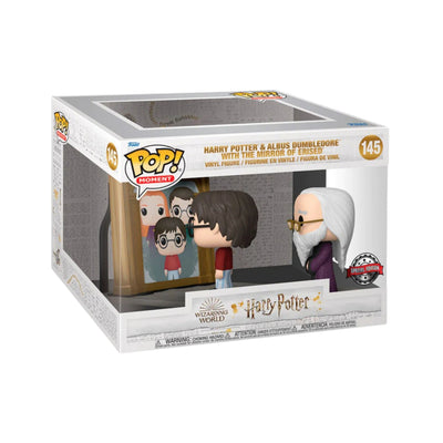 Funko Pop Moment Harry Potter And Albus Dumbledore #145 Special Edition - Harry Potter