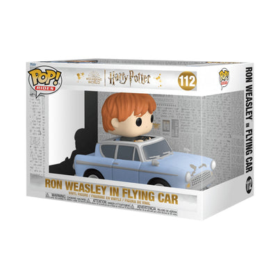 Funko Pop Rides Ron Weasley In Flying Car #112 - Harry Potter