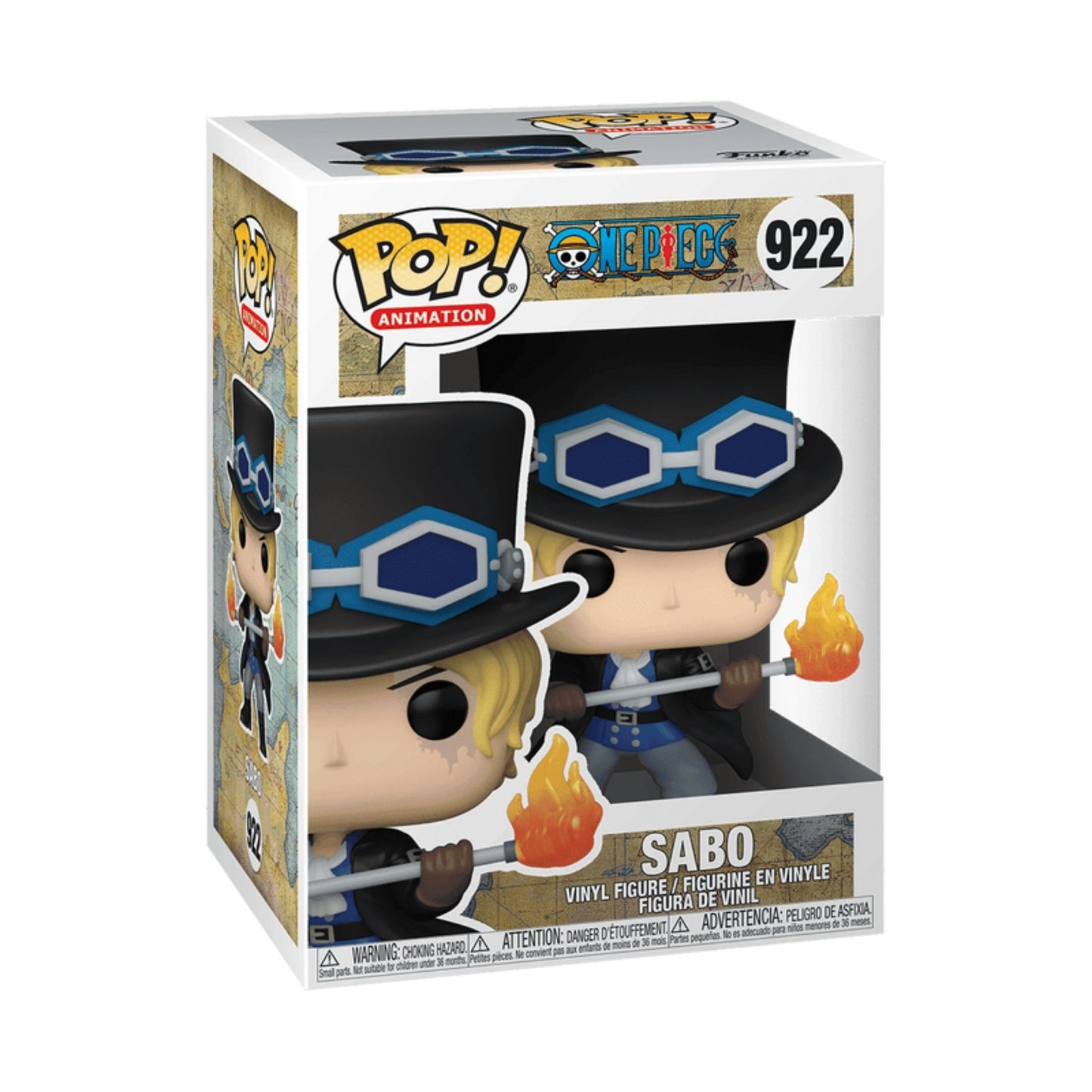 Funko Pop Sabo #922 - One Piece/CAJA DAÑADA