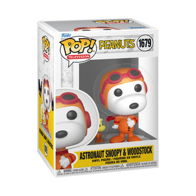 Funko Pop Snoopy Astronaut And Woodstock #1679 - Peanuts