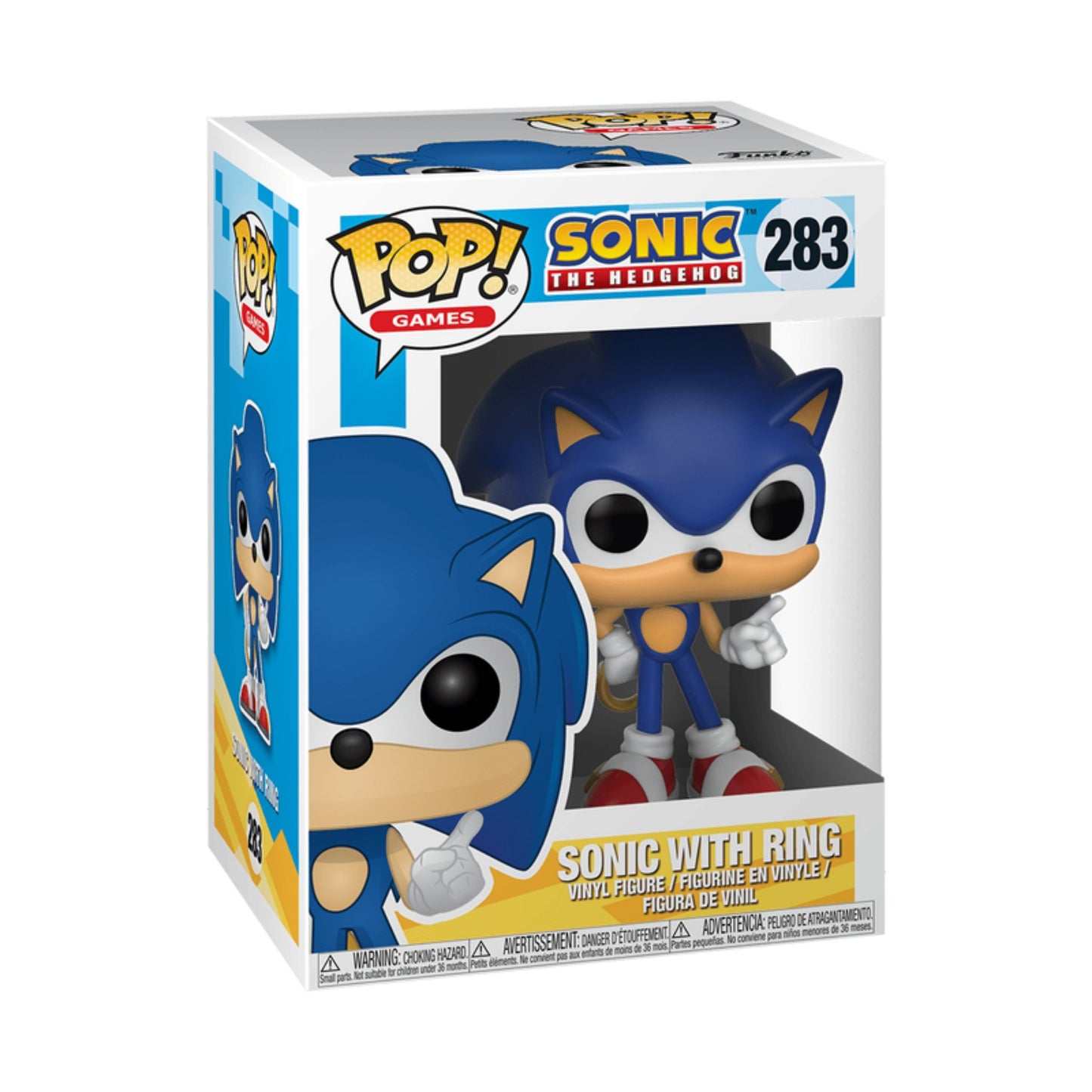 Funko Pop Sonic With Ring - Sonic #283