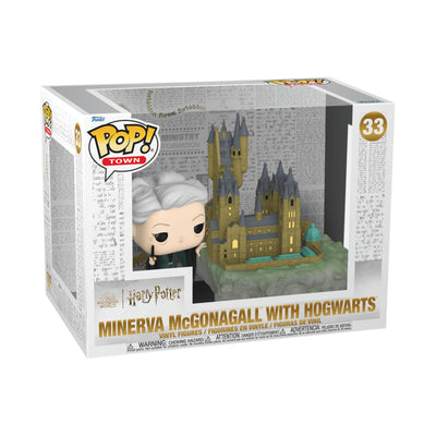 Funko Pop Town Minerva With Hogwarts #33 - Harry Potter