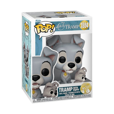Funko Pop Tramp With Puppy #1554 - Disney