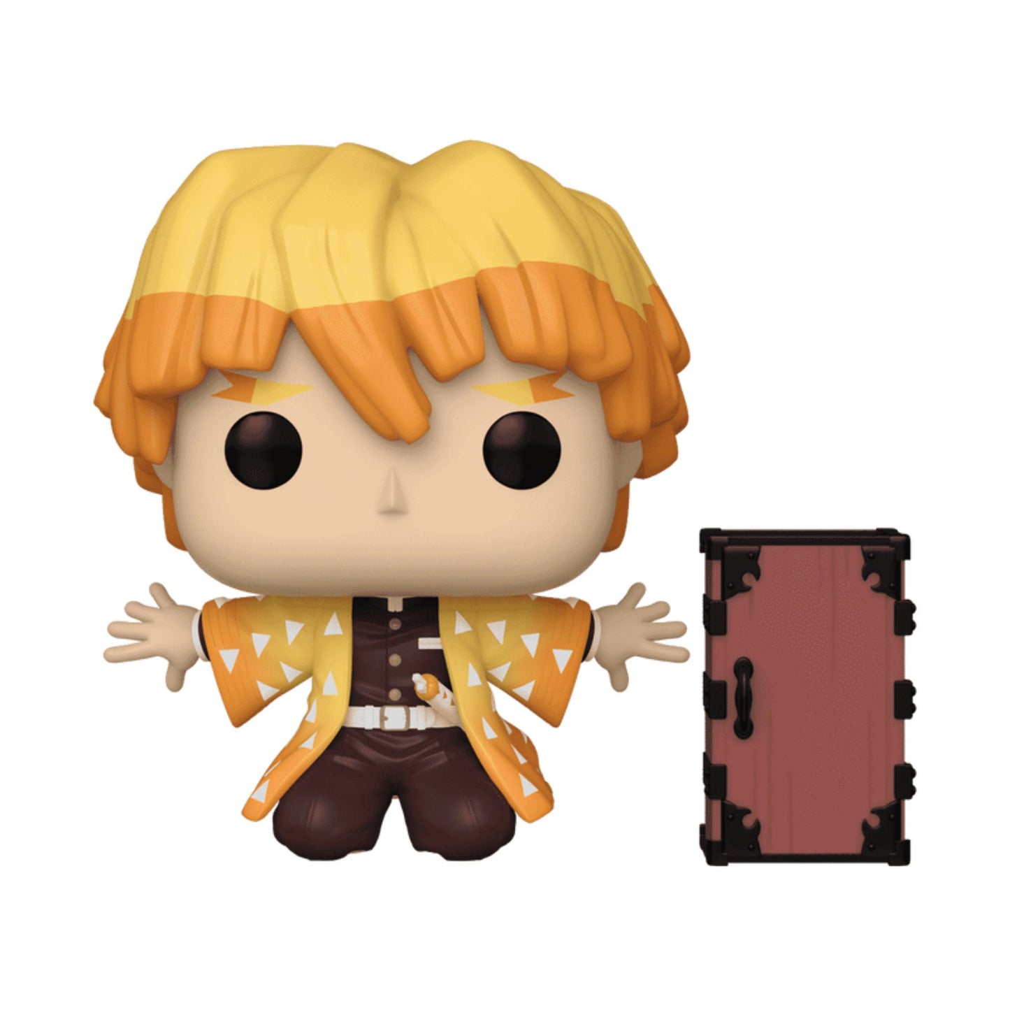 Funko Pop Zenitsu Agatsuma Ee Exclusive #1488 - Demon Slayer CAJA DAÑADA