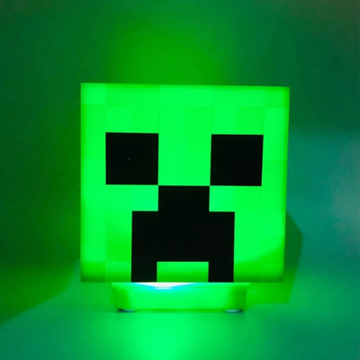 Lampara Creeper - Minecraft