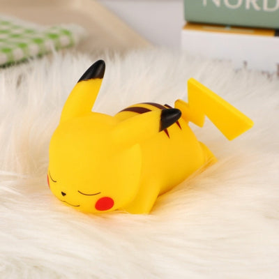 Lampara mini Pikachu Dormido (Boca Abajo) - Pokemon / Sin Luz