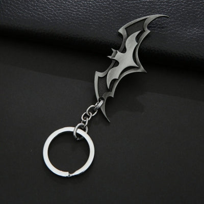Llavero Batman Con Relieve Plateado - Batman