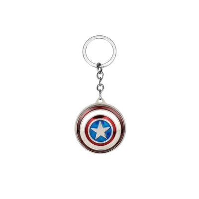 Llavero Capitan America #1 Giratorio (Dorado) - Marvel