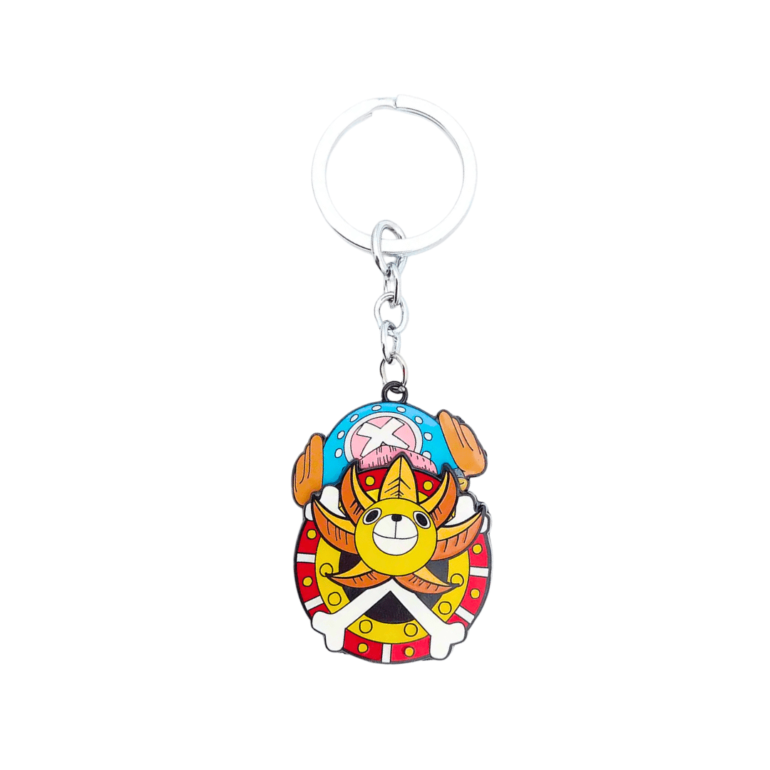 Llavero Chopper Con Barco Sunny - One Piece
