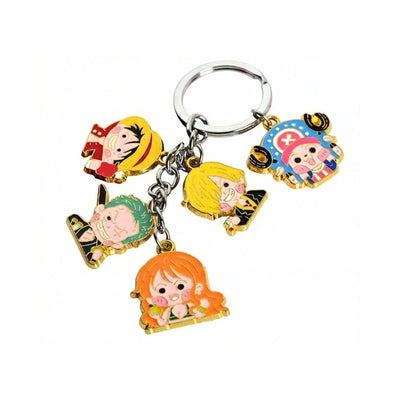 Llavero Multidijes Personajes Kawaii One Piece - One Piece