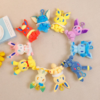 Llavero Peluche Evoluciones Eevee (Random) - Pokemon