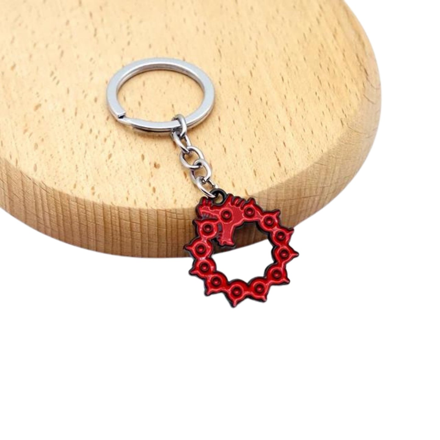 Llavero Símbolo Del Dragón De La Ira - The Seven Deadly Sins