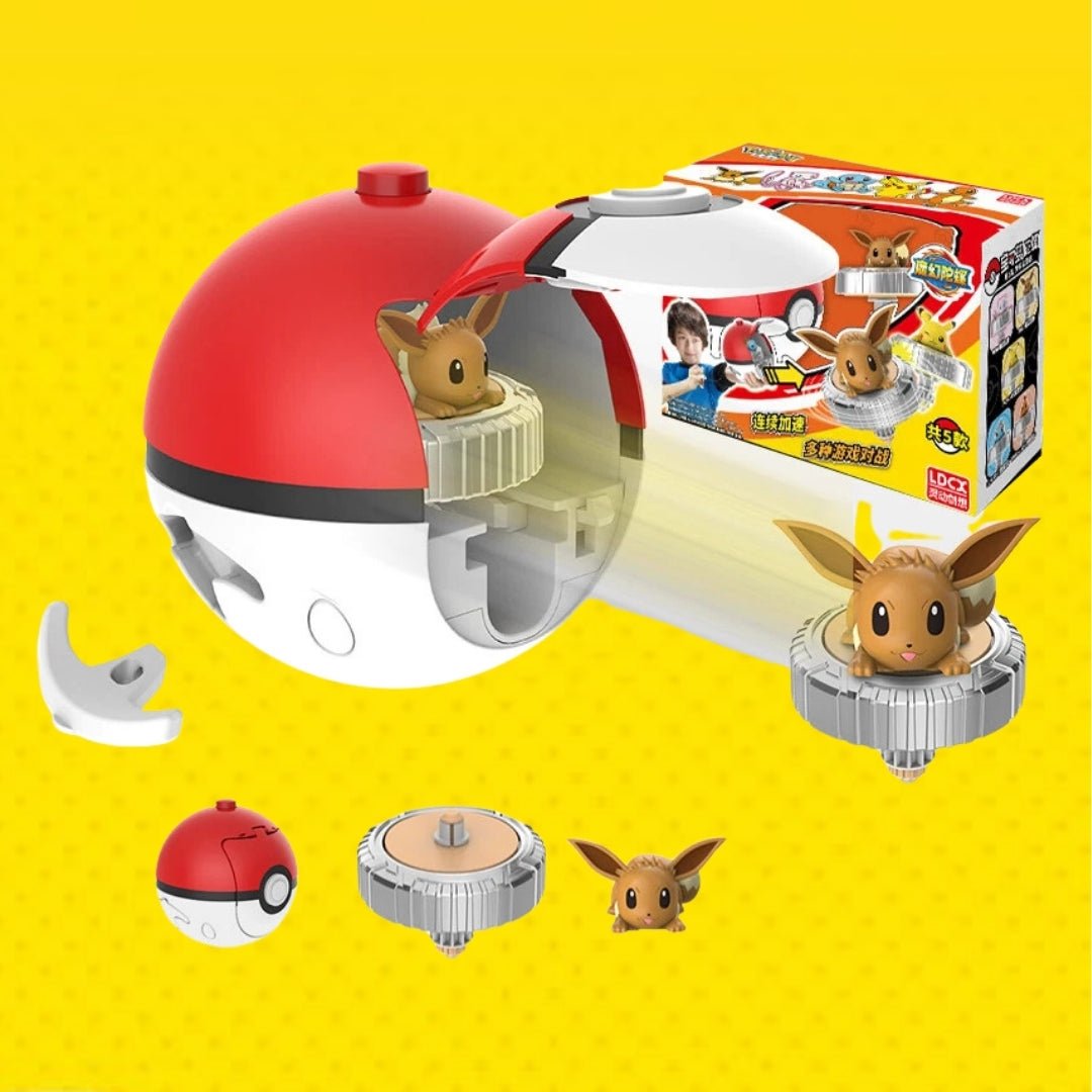 Pack Spin Battle Eevee Y Pikachu - Pokemon
