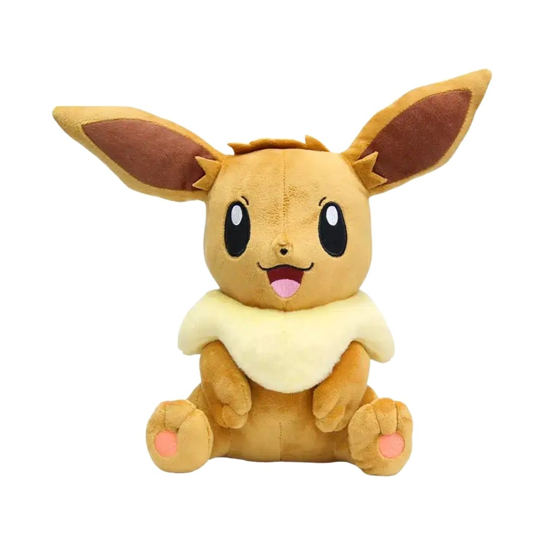 Peluche Eevee Sentado (Café Claro) - Pokemon
