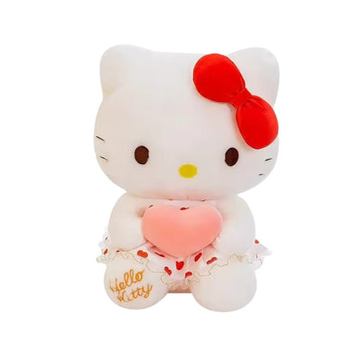 Peluche Hello Kitty Con Corazon 40 Cm - Sanrio / REPLICA