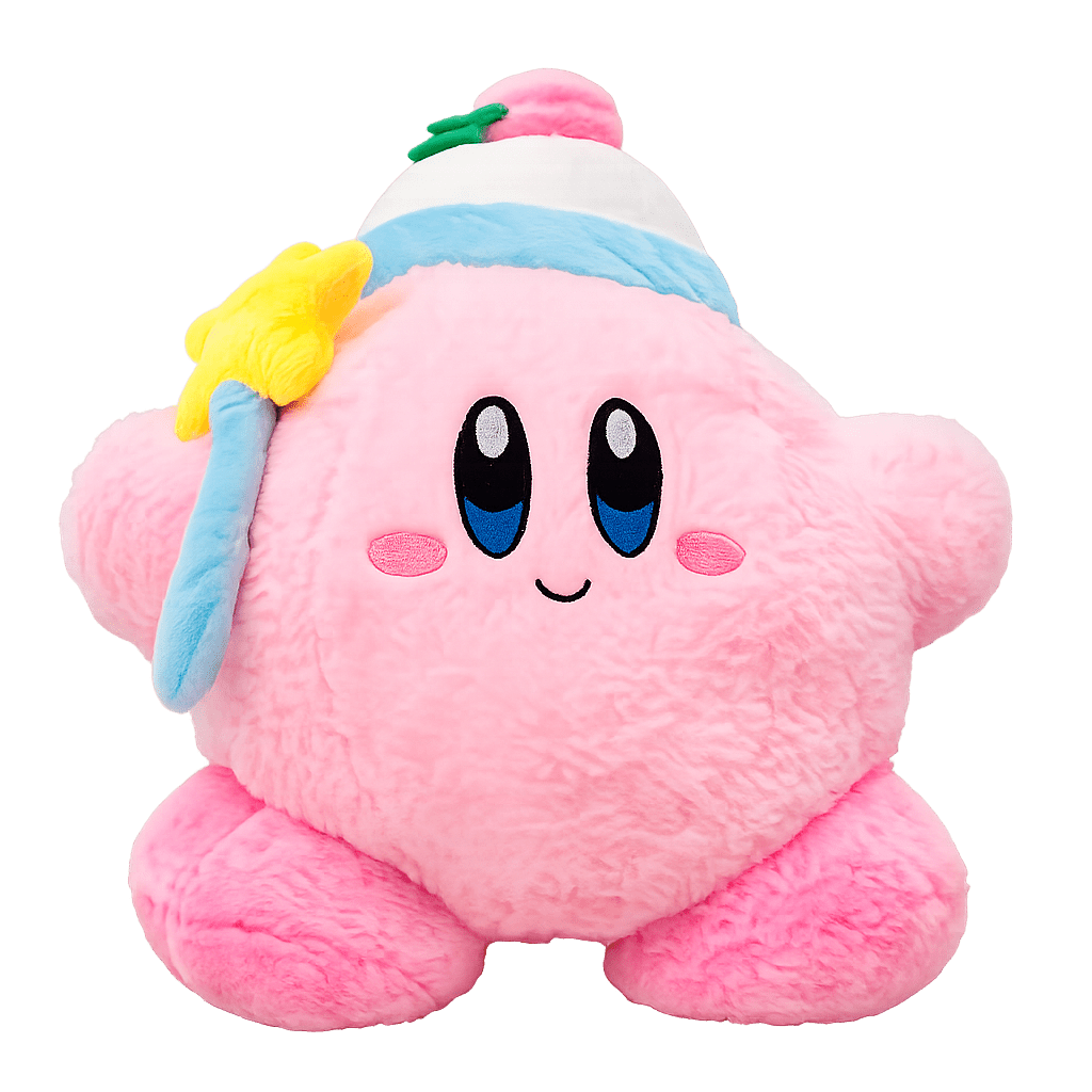Peluche Kirby Con Gorro 45 Cm - Nintendo / NO OFICIAL