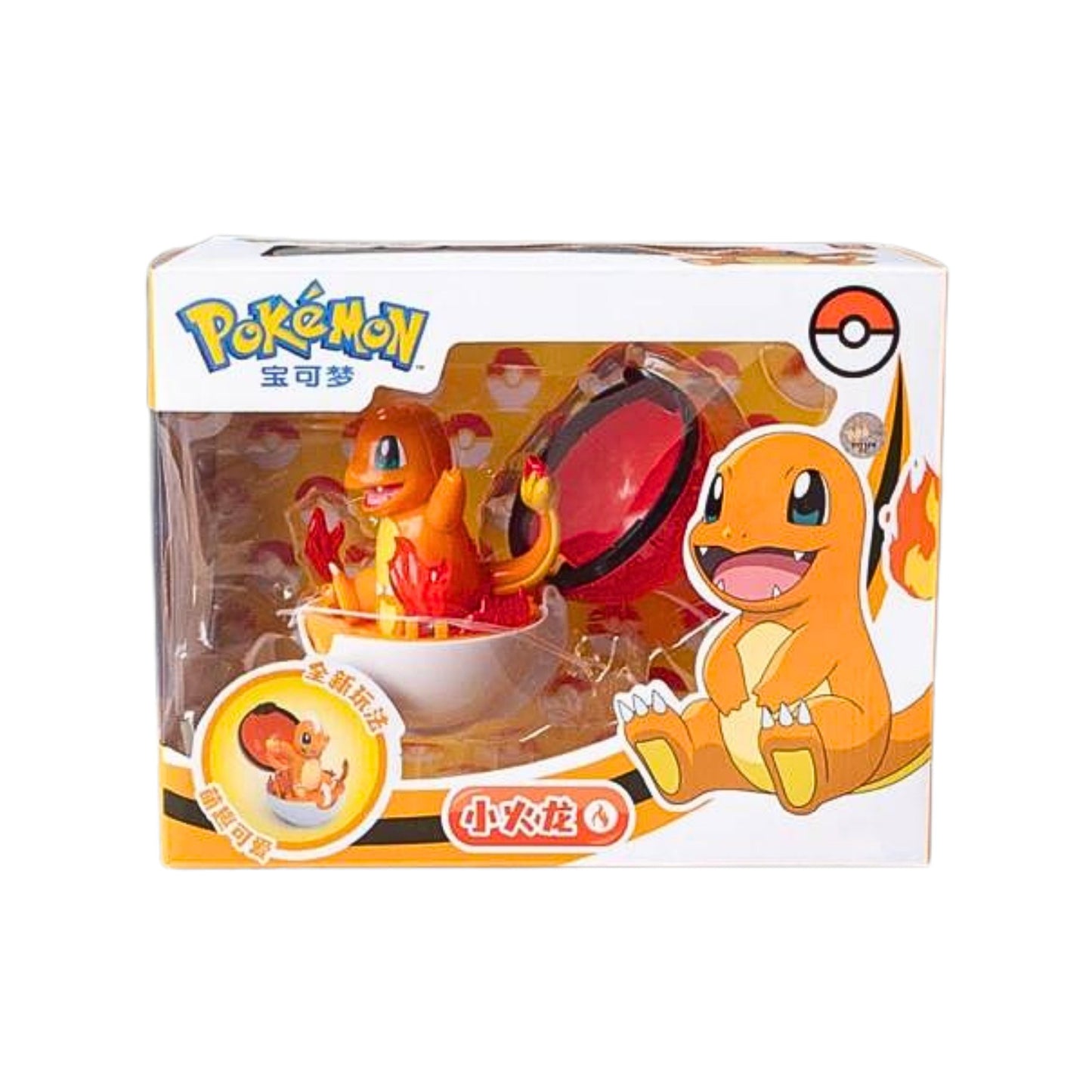 Pokebola Charmander - Pokemon / OFICIAL