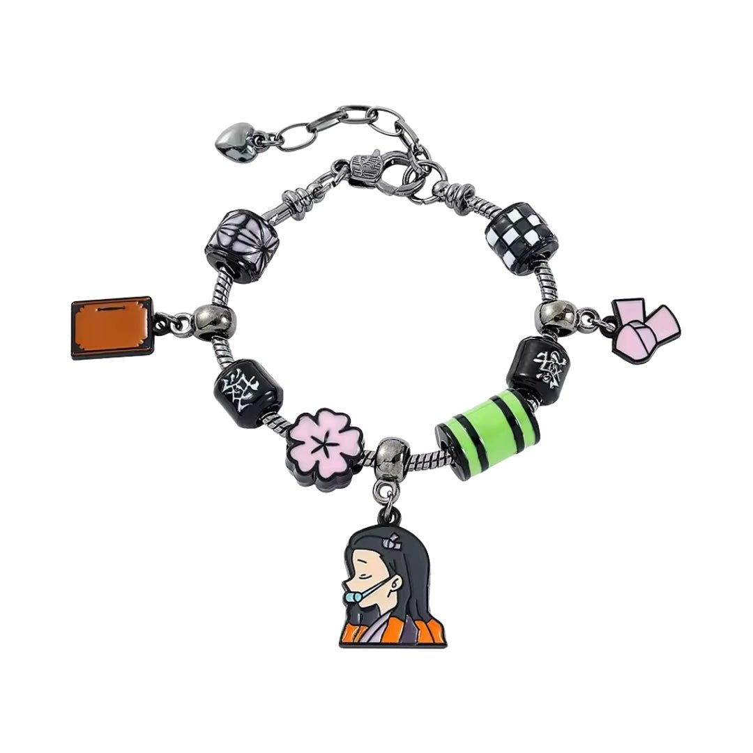 Pulsera Con Charms Nezuko - Demon Slayer