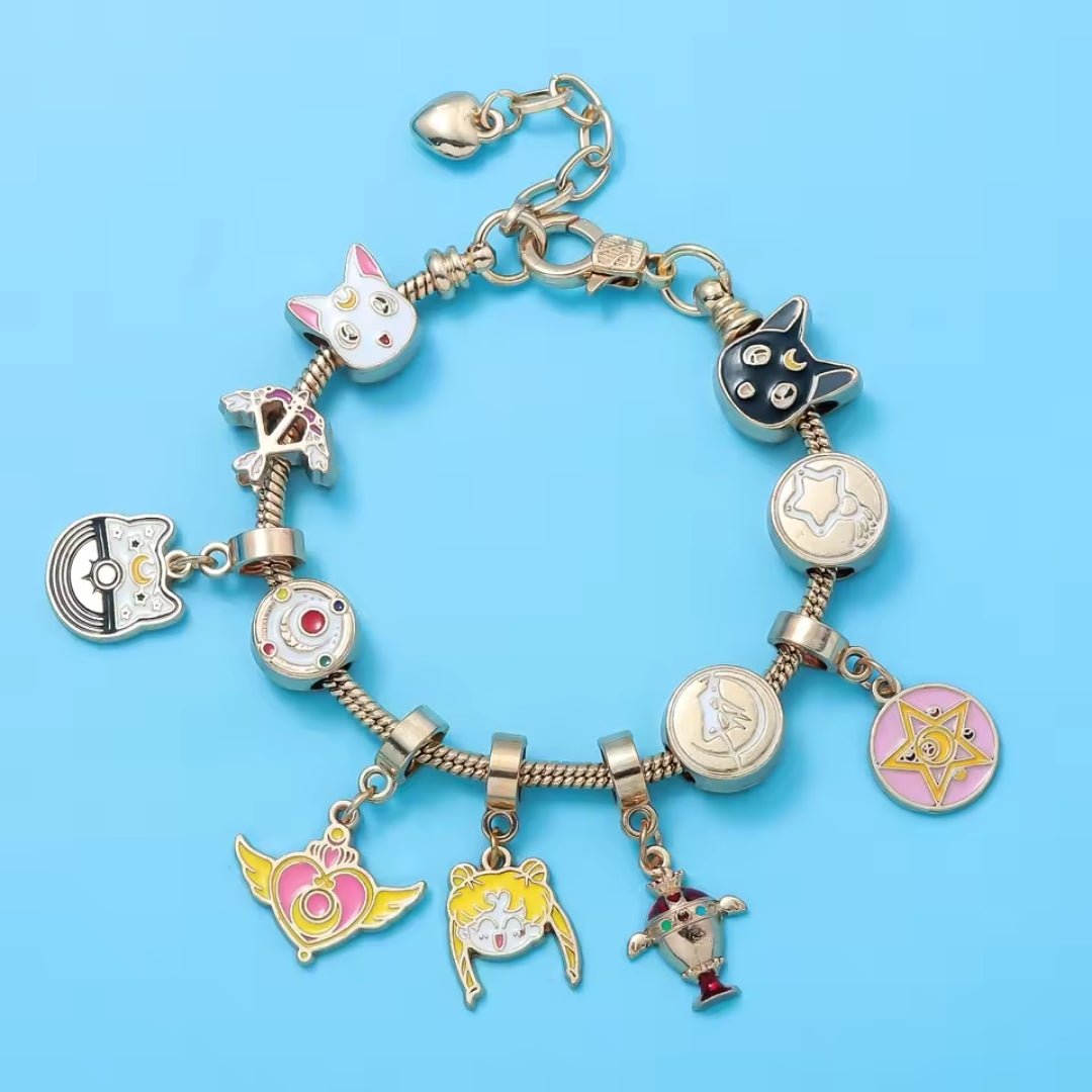 Pulsera Con Charms Sailor Moon - Sailor Moon