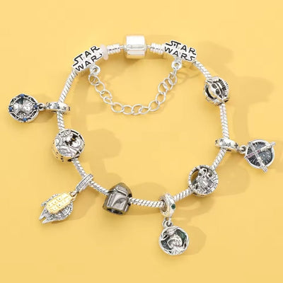 Pulsera Con Charms Star Wars (Mandalorian) - Star Wars